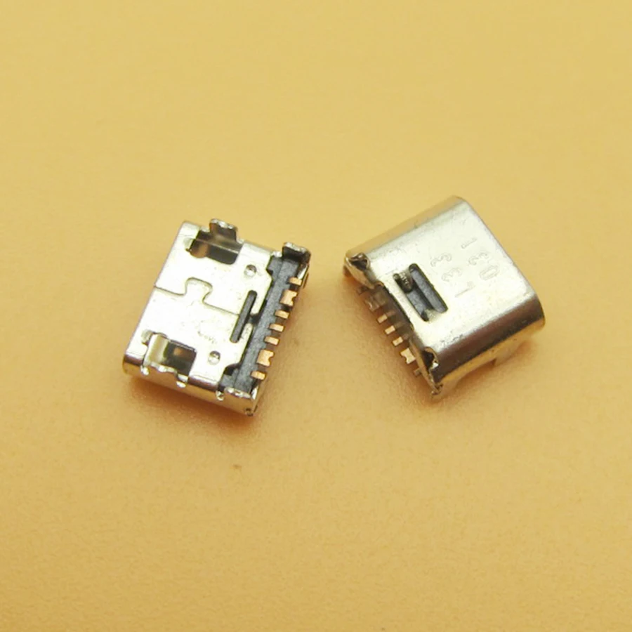 500 шт. зарядный разъем для Samsung T110 T111 T113 T115 T116 T560 T561 T580 T585 Galaxy Tab A(7 pin micro USB type