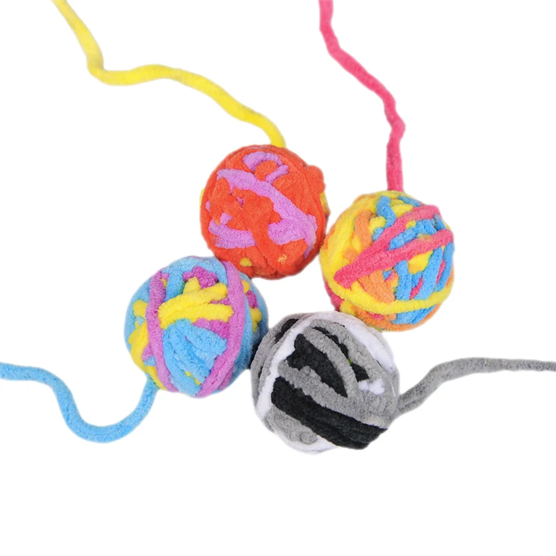 

Cat Bell Toy Ball Molar Gnaw Toy Wool Tail Toy Wool Bell Ball Uncomfortable Interactive Toy Wool Bell Ball Pet Toy Cat Toys