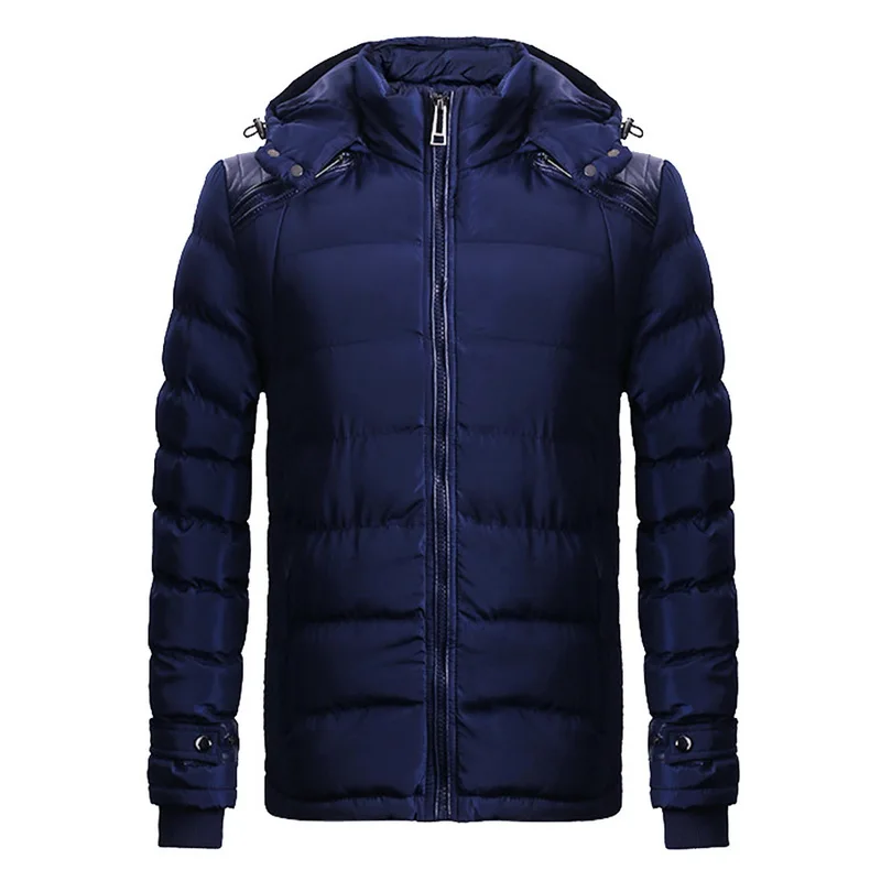 Мужская зимняя длинная парка пальто мужские осенние куртки в стиле пэчворк с