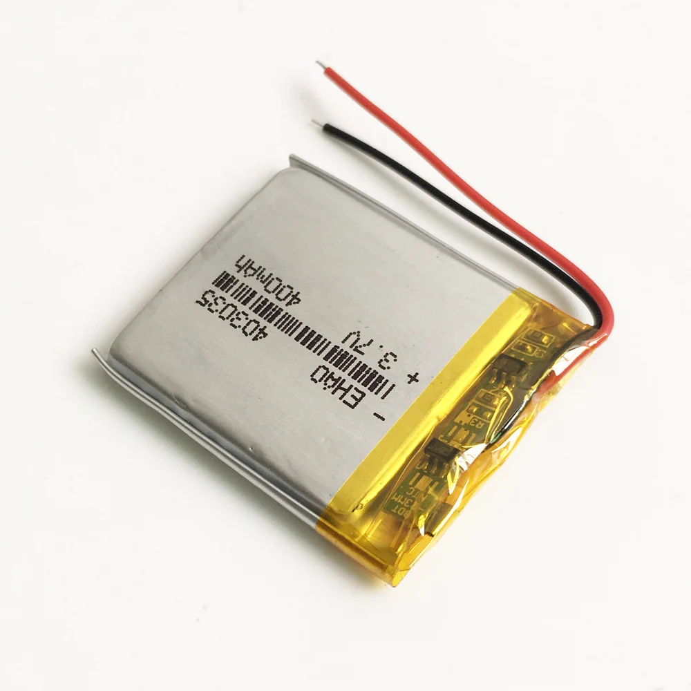 EHAO 403035 3 7 V 400mAh литий полимерная LiPo аккумуляторная батарея для Mp3 DVD камеры GPS bluetooth