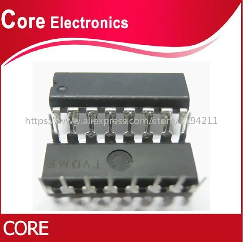 50 шт./лот SN74LS147N SN74LS14 74LS147 DIP 16 IC|Интегральные схемы| |