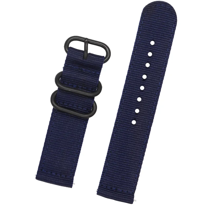 

18mm 24mm 22mm 20mm Nylon Sport Replacement Strap Band For Samsung Galaxy Gear S3 S2 Watchband Men Bracelet Strap Ring Buckle