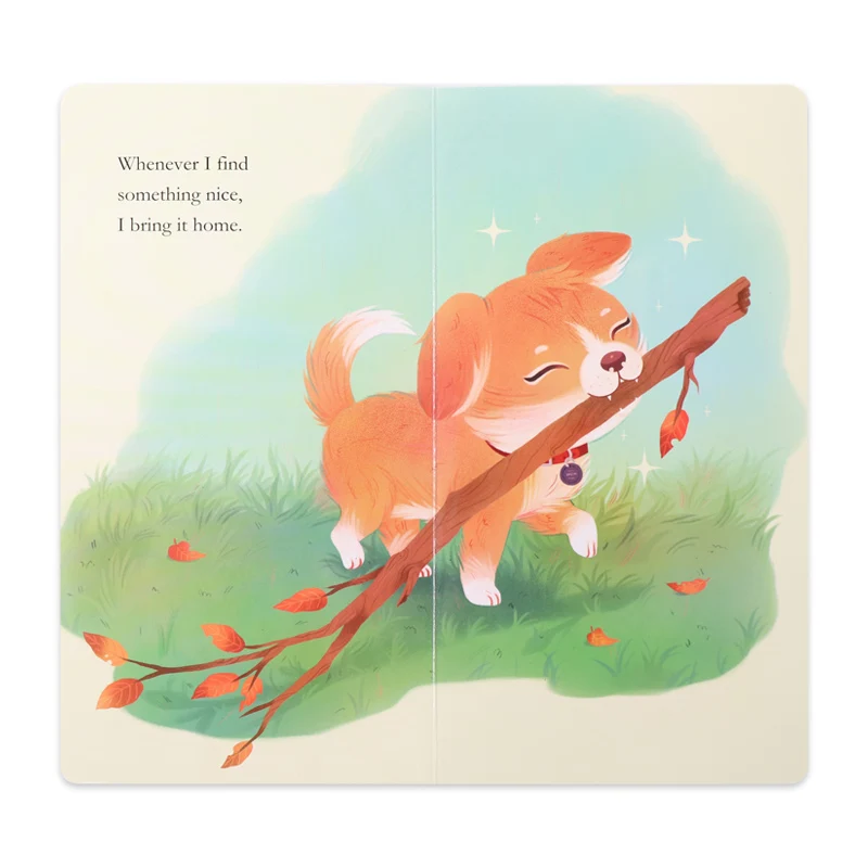 Детская книга с рисунками на английском языке I Am A Puppy классическая Книга Истории
