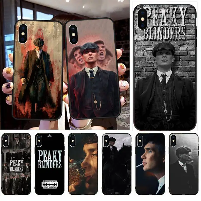 

Peaky Blinders Tommy Shelby Phone Case for iphone 12 13 Mini SE 2020 5 5S 6 6S Plus 7 8 Plus X XR XS 11 Pro Max Fundas cover