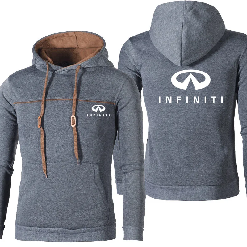 

Unisex Infiniti Car Logo Printing Spring Autumn The New Casual Men's sweatshirt Cotton Harajuku Men's hoodie