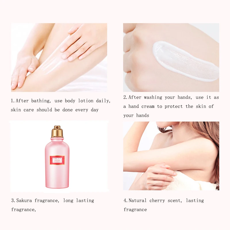 

Rose Body Lotion Hydrates Moisturizes And Soothes Skin Tender Elastic Nourish Delaying Senescence