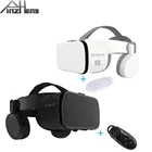 Оригинальная Виртуальная реальность 3D VR очки Google картонная коробка стерео VR очки гарнитура для iPhone Xiaomi смартфонов 3D VR коробка