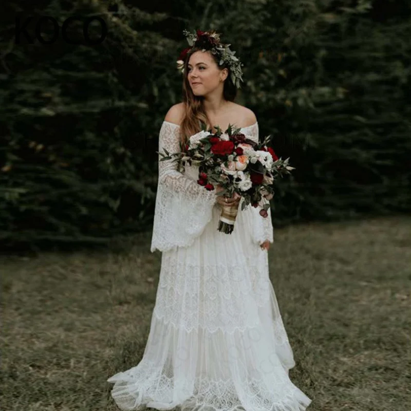 Женское свадебное платье MACDUGAL, простое кружевное пляжное платье невесты, элегантное платье невесты, пикантная Женская юбка, 2021