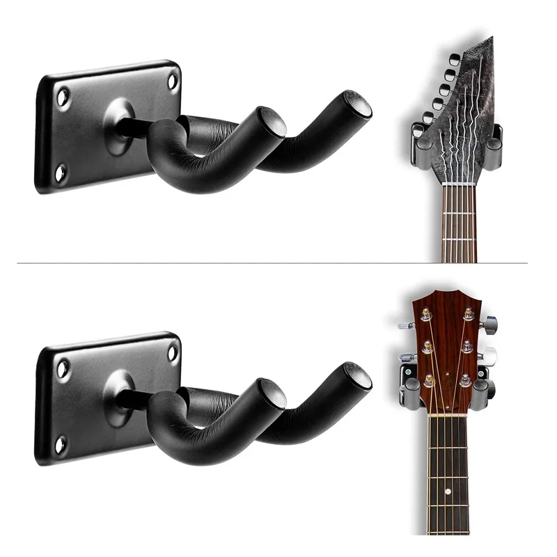 

1 шт. настенное крепление-вешалка для гитары, металлический квадратный крючок-держатель, подставка с винтами, крючками для гитары