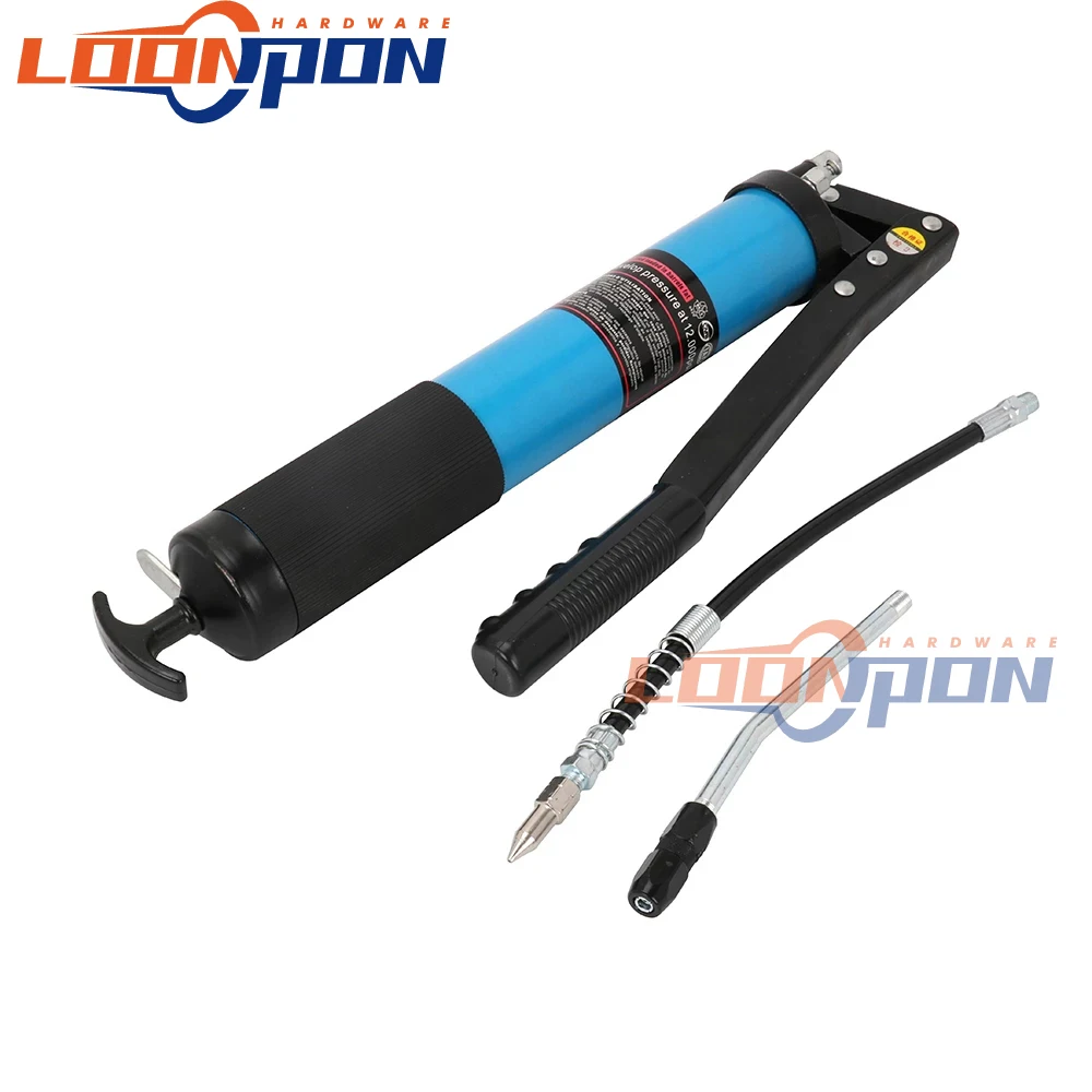 Ручной смазочный пистолет масляный насос с давлением 12000 PSI рычажный ремонтный