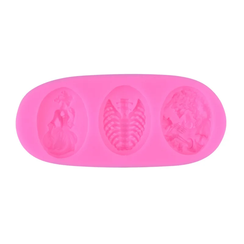 

DIY Halloween Fondant Silicone Mould Witch Skull Witch Mousse Cake Decorating Baking Mold cake mold silicone mold fondant