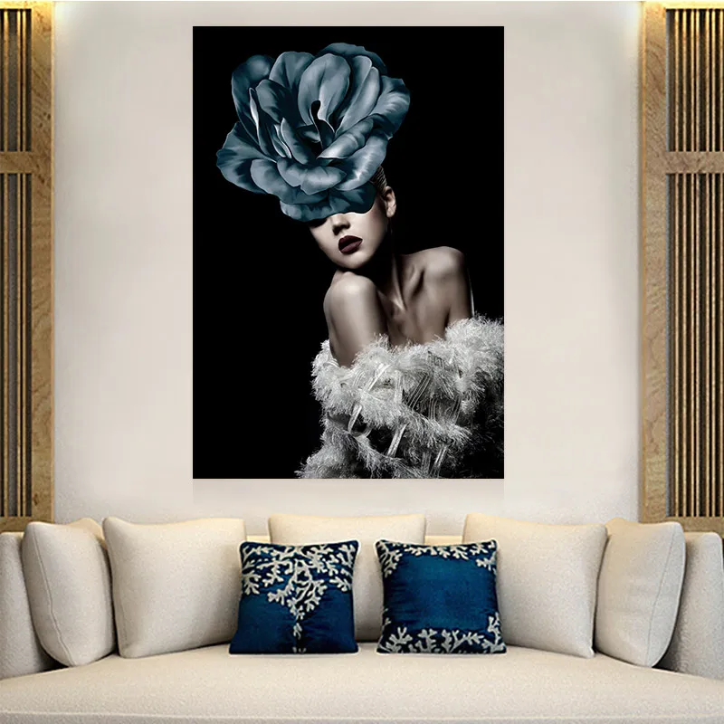 

modern Printing Postmodernism posters posters aesthetic Postmodern butterflyFigure painting Home decoration painting beaut