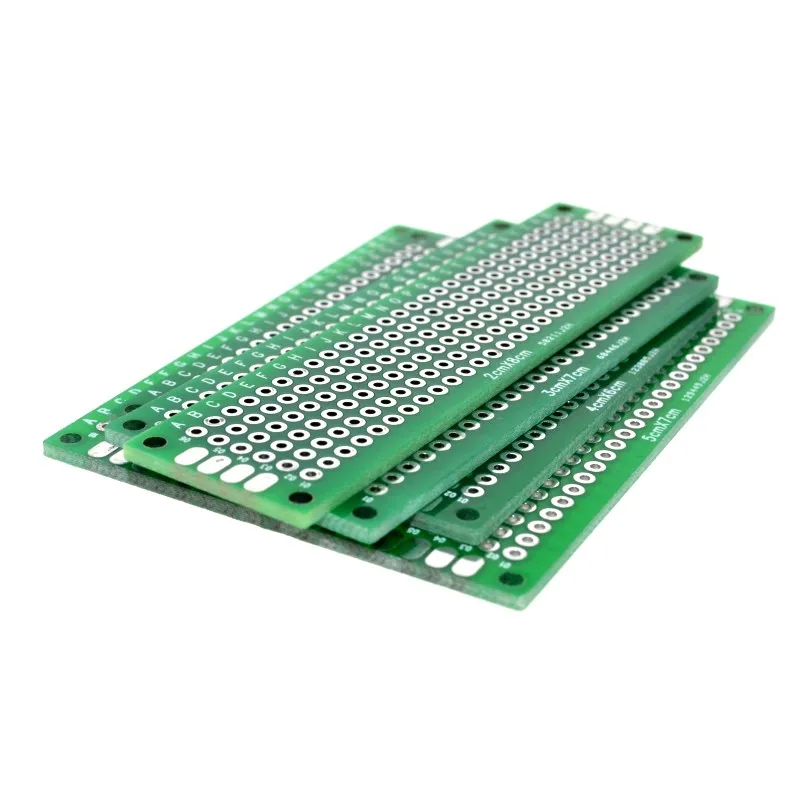 Прямая поставка 20 шт. 5x7 4x6 3x7 2x8 см двухсторонний медный Прототип pcb универсальная