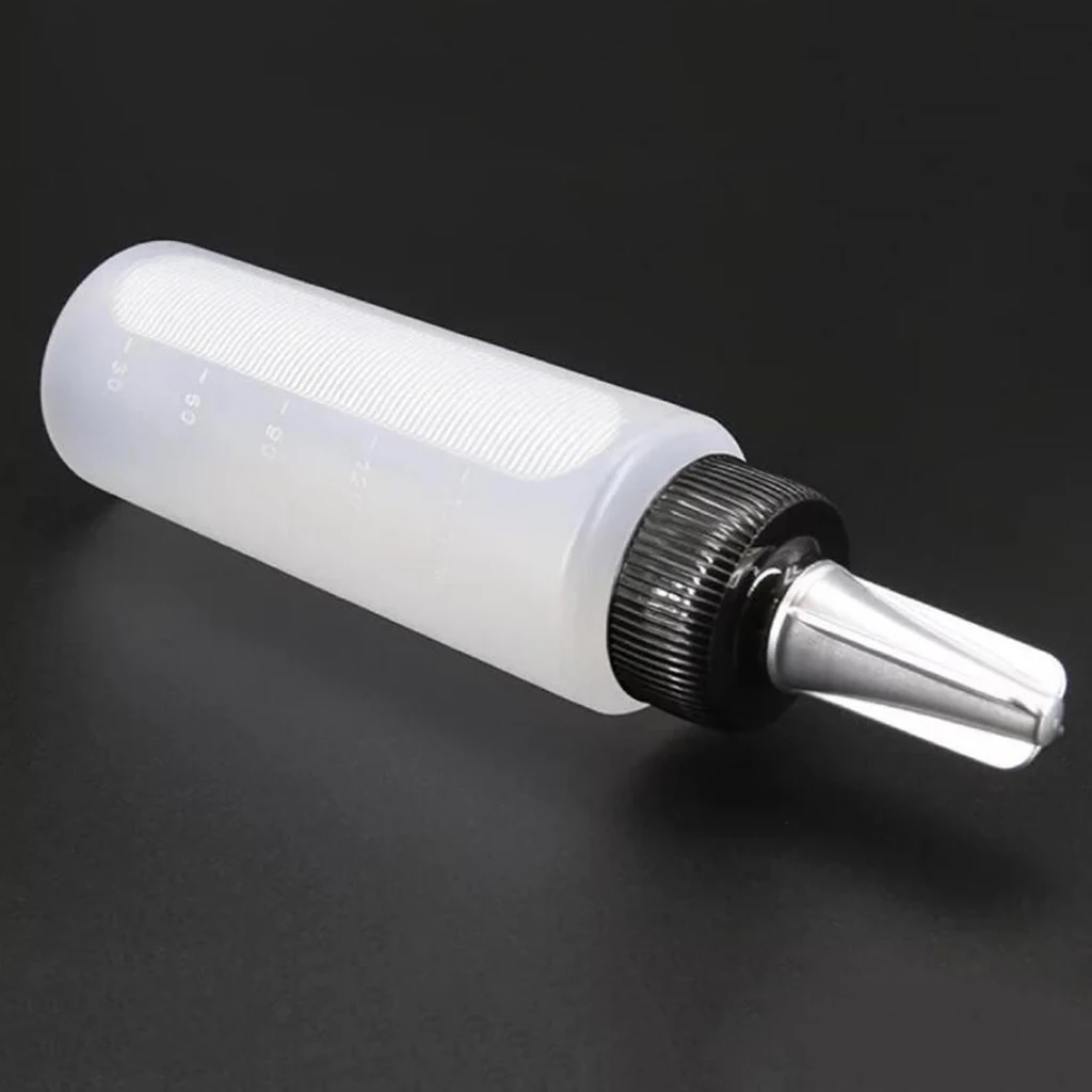 3pcs 150ml Empty Plastic Salon Hair Color Measuring Tinting Applicator Bottle Washing Cleaning Refillable Squeeze | Красота и