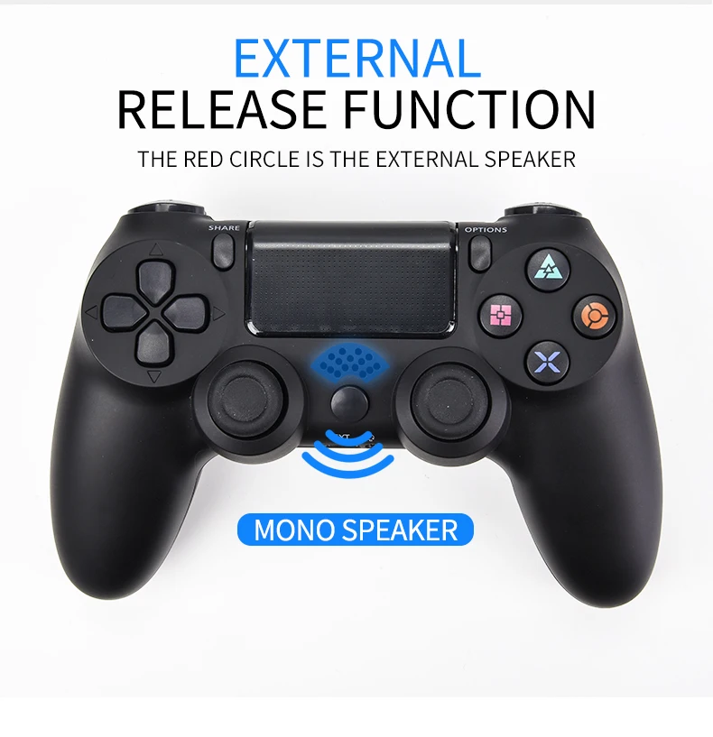 PS4 Slim Pro Bluetooth геймпад беспроводной контроллер для игровая приставка Сони 4 консоль для Dualshock 4 игровые аксессуары