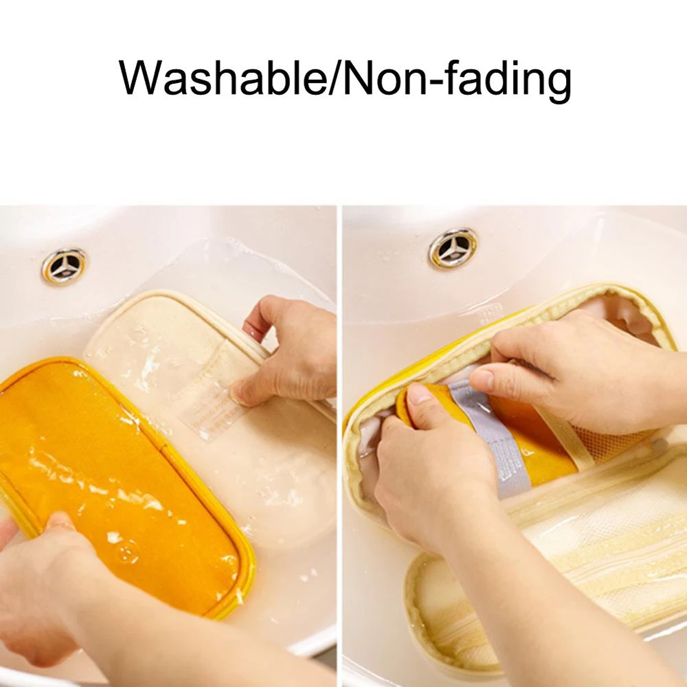 

Pencil Case Durable Large Capacity Pen Holder Organizer Stationery Makeup Cosmetic Pouch for School Student Friend