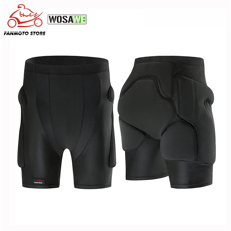 WOSAWE Защитная Экипировка для мотоцикла защита бедер шорты катания на лыжах