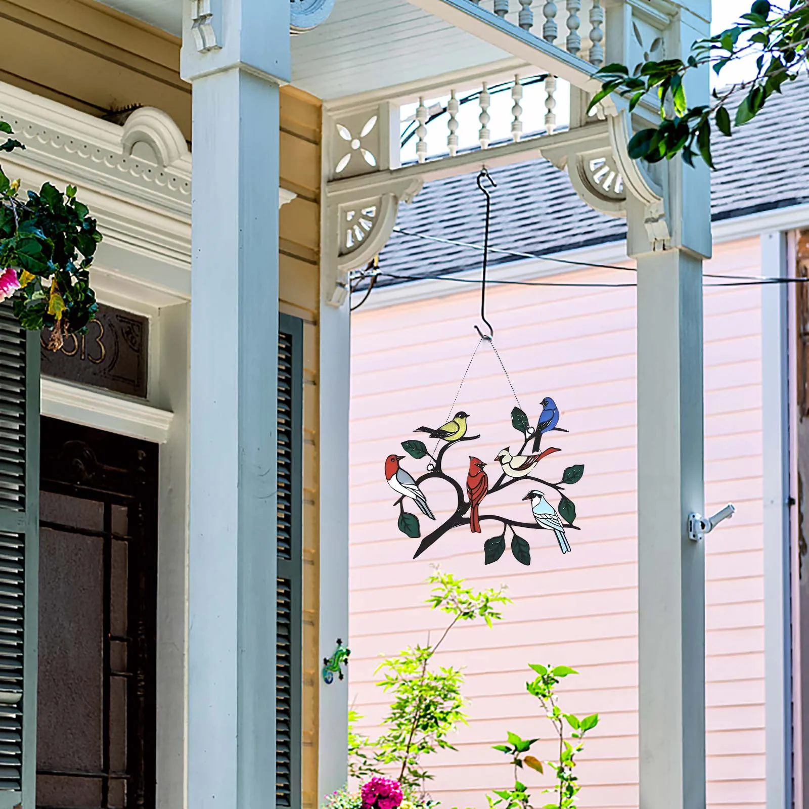 Металлический Настенный декор в виде птицы внутренняя настенная Художественная