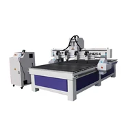 muilt working heads akm1425 woodworking cnc router for wood engraving machine