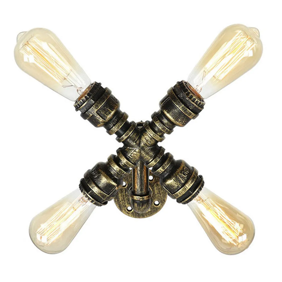 Минималистичные простые винтажные Настенные светильники в стиле лофт на