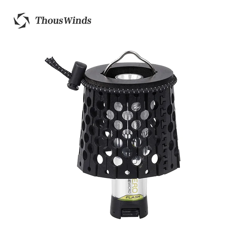 

Thous Winds Goal Zero Camping Light Wooden Lantern Tent Light LED Light Shadow Lampshade