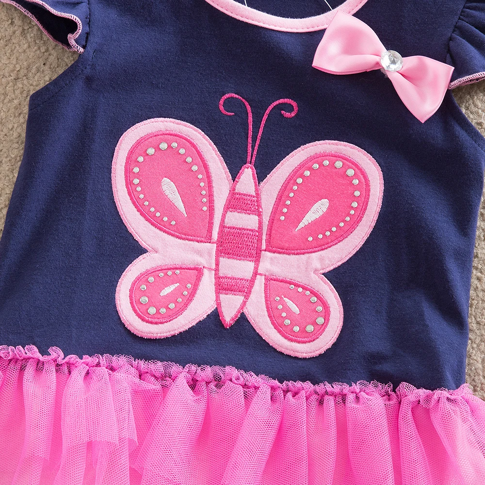 Детское фатиновое платье-пачка с мультяшным принтом | Детская одежда и обувь