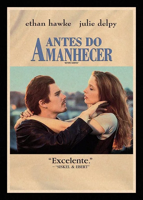 Классический кинопостер Perfect JL Before Sunrise Sunset Midnight HBA12 | Дом и сад