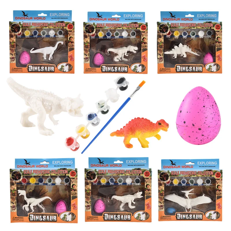 Творчество типа сделай сам Цвет в натуральную величину модель динозавра