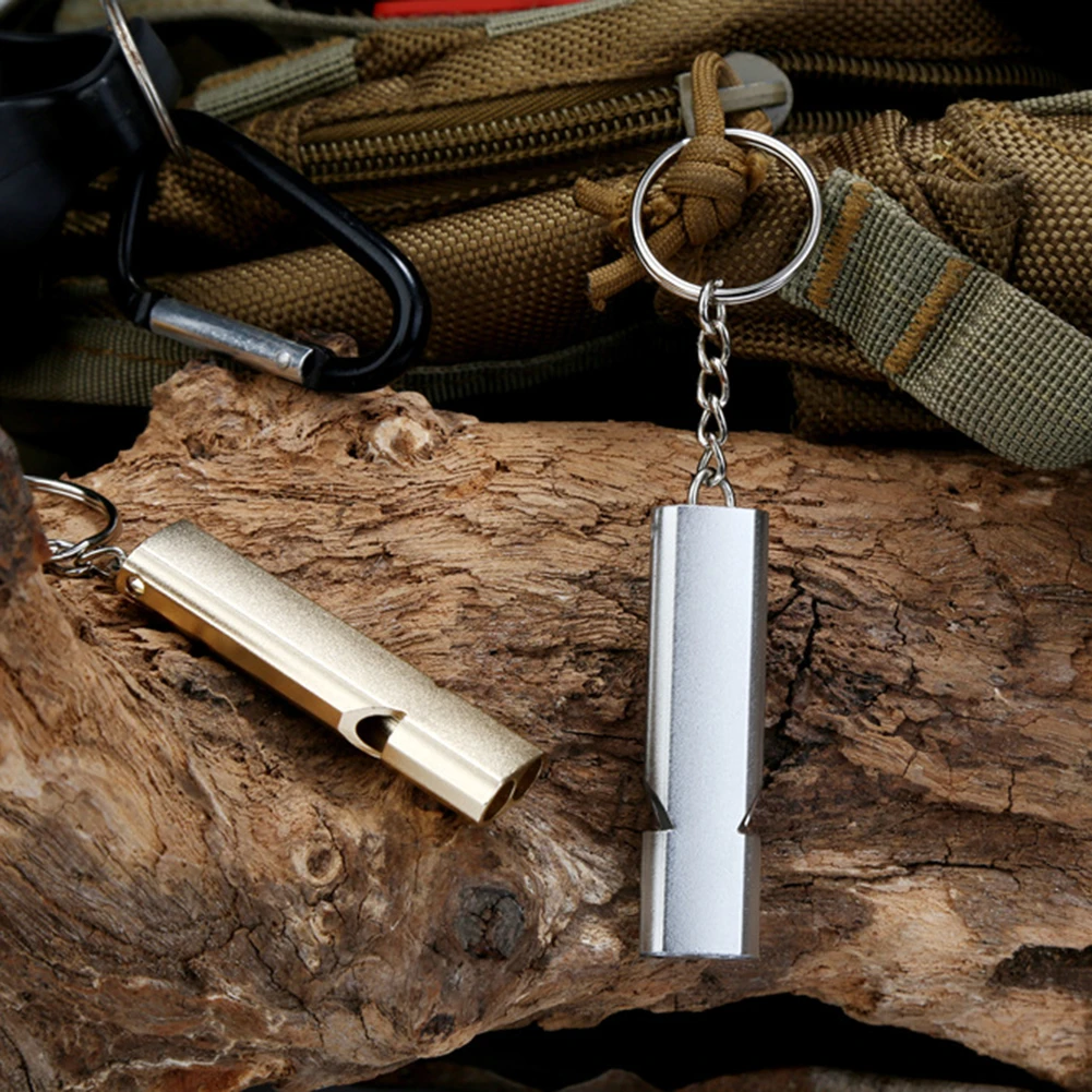 Свисток из алюминиевого сплава для активного отдыха кемпинга пешего туризма