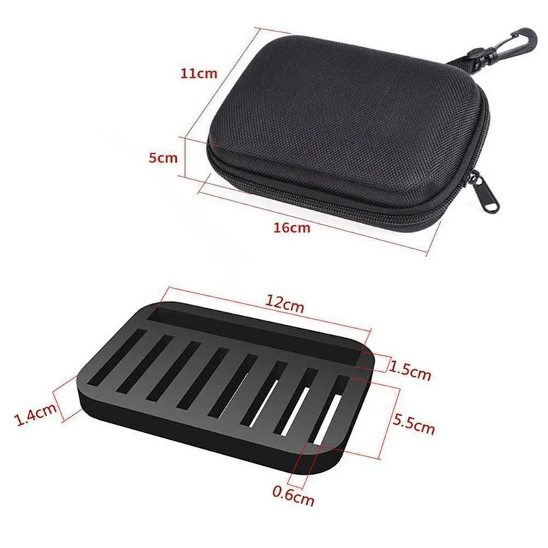 

16 * 11 * 5cm Portabale EVA Bait Fishing Gear Bag High Quality Fishing Lure Accessories Storage Case Container Bag Tackle Bag