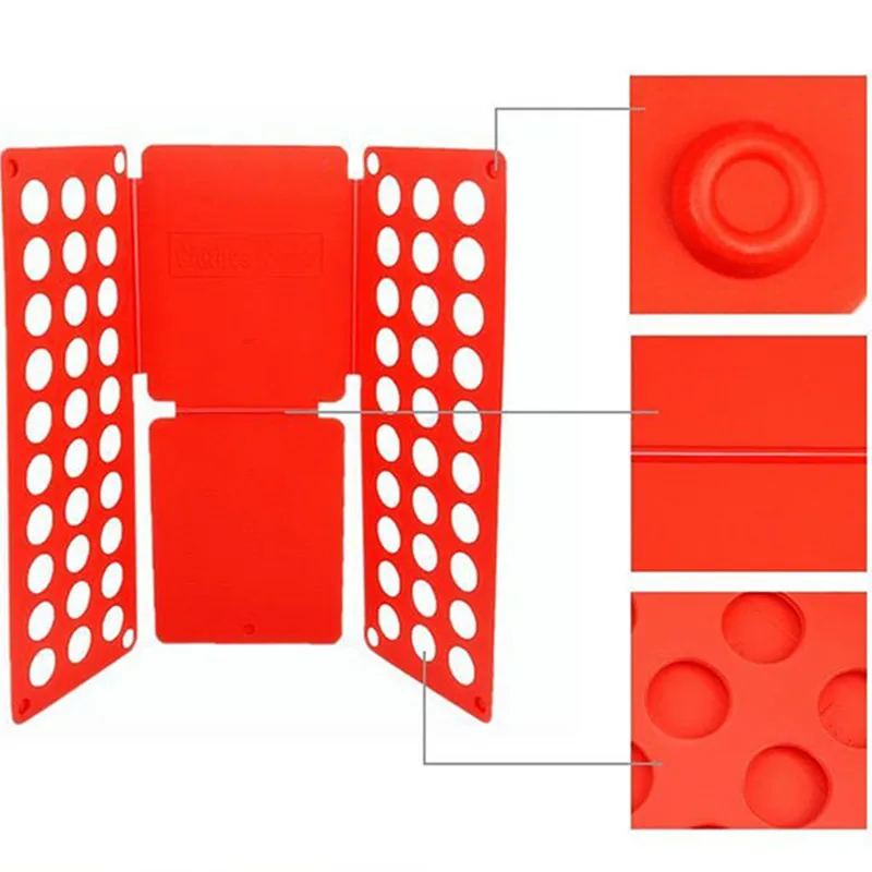 Adjustable Multifuncitonal Magic Clothing Folder T-Shirt Jumpers Organiser Fold Save Time Clothes Pegs Folding Board | Дом и сад