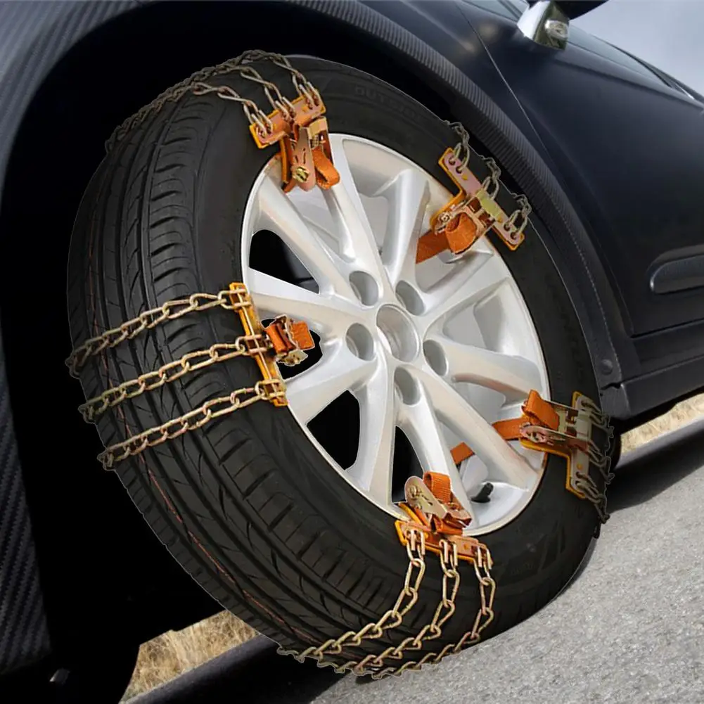 Автомобильные зимние шины противоскользящие цепи колесные кабель ремень зимняя