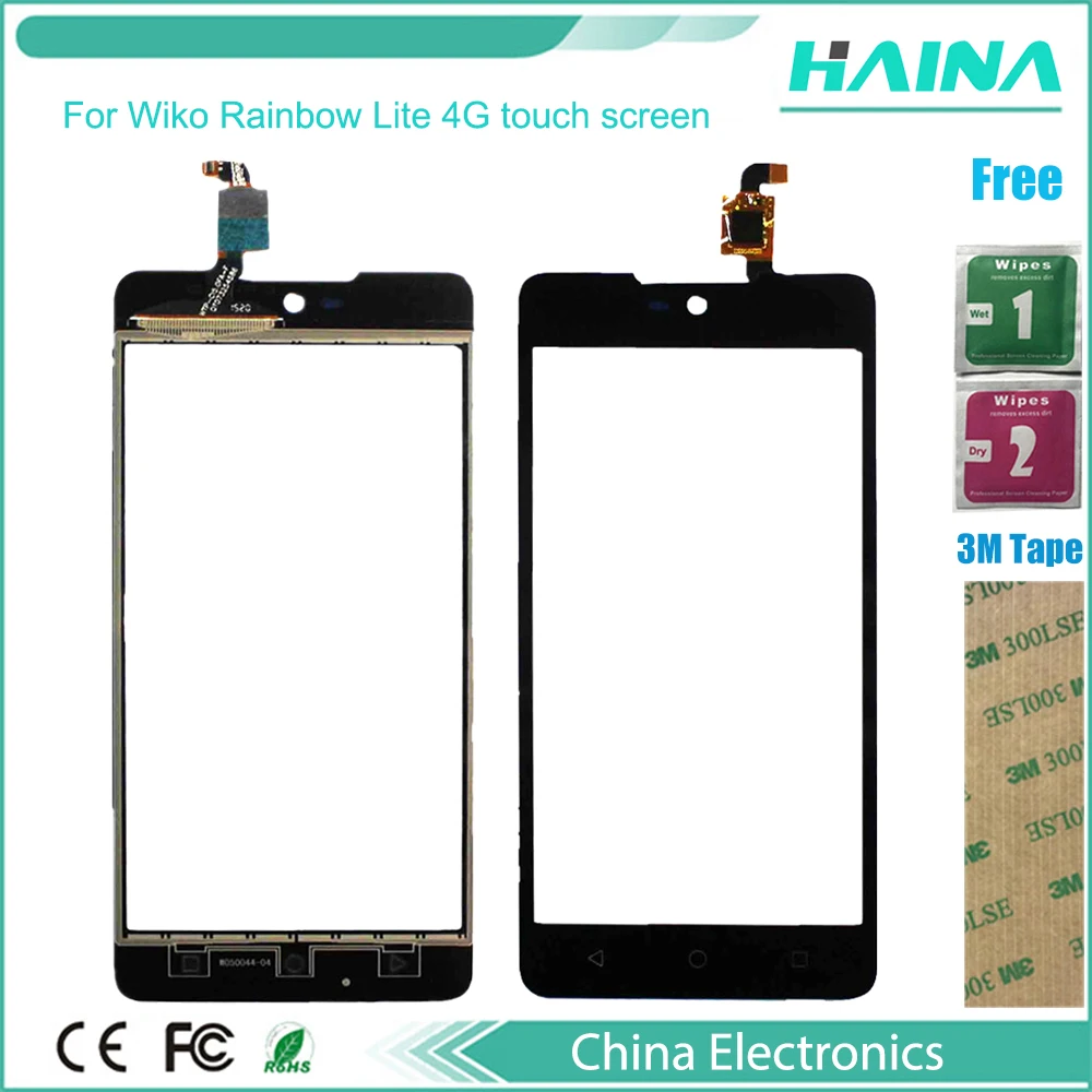 5 0 &quotдюймовый чехол для телефона Wiko Rainbow Lite 4G сенсорный Экран окрашенные запасные