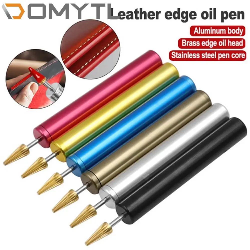 

DIY Leather Edging Brass Head Oil Pen Leather Edge Banding Pen Processing Tool