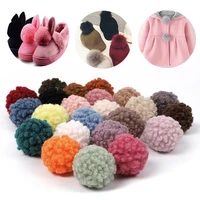 autumn winter lamb wool ball soft hairball for girls diy craft statement earrings cute pendant jewelry hat clothes accessories