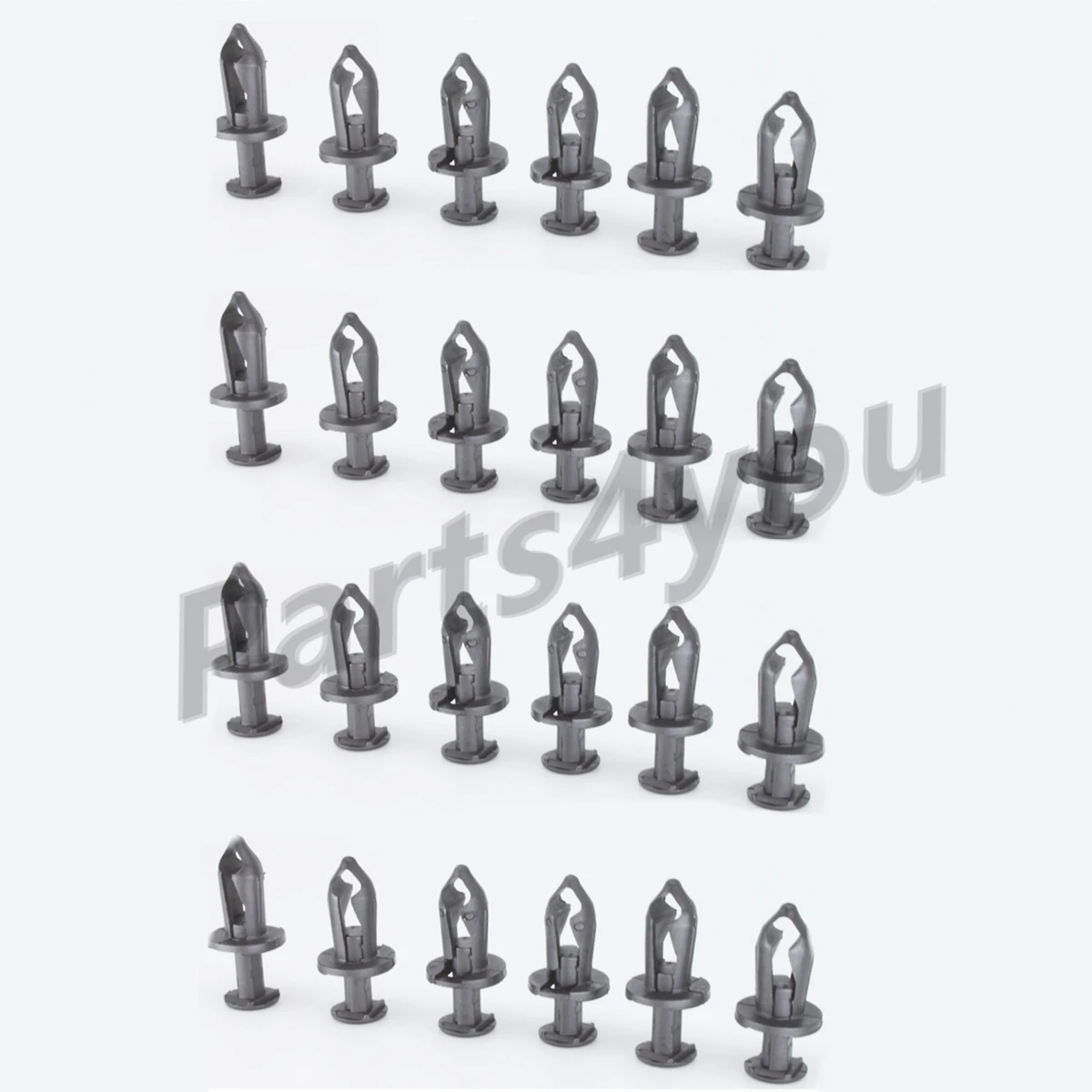 

24pcs PUSH RIVET PLASTIC CLAMP for CFMoto Cforce Uforce Zforce 450 500 550 600 625 800 1000 Z5 U6 Z6 Z8 X8 U8 Goes 9060-040310