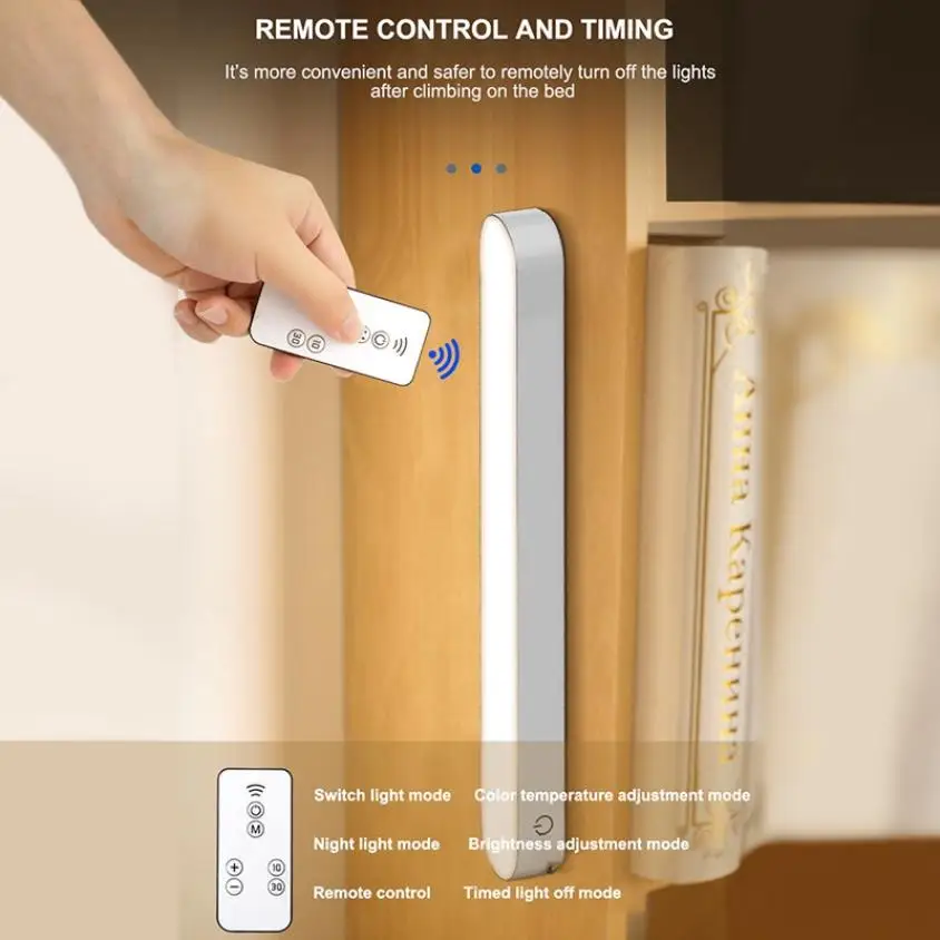 

Table lamp eye protection student dormitory adsorption ed dormitory bedroom bedside USB rechargeable magnetic suction cool lamp