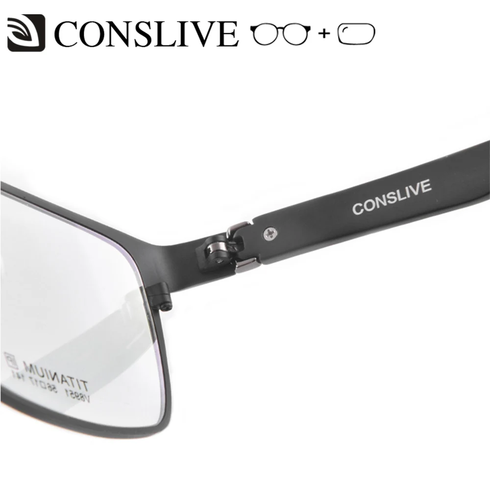 

Prescription Glasses Multifocal Men Titanium Oversized Eyeglasses Lenses Man Photochromic Progressive Glasses V8951