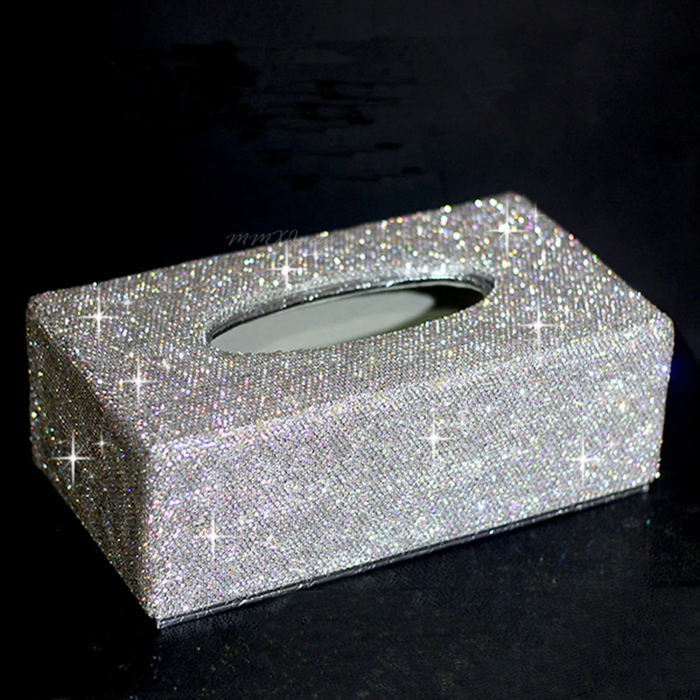 Тканевый ящик белый яркий цвет прямоугольная Обложка чехол для держателя