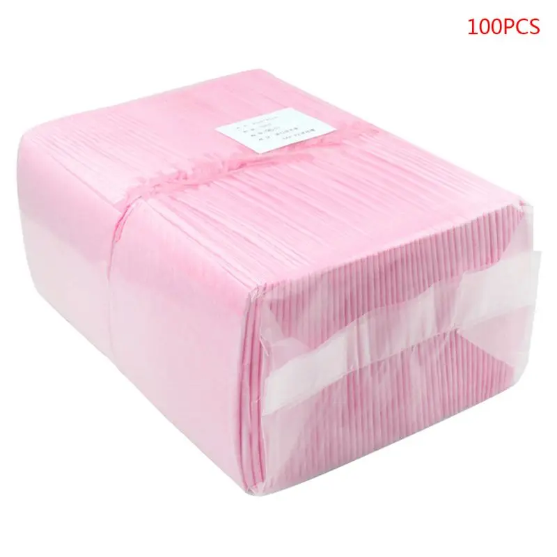 

K3NE 100Pcs/Pack Infant Disposable Changing Pad Newborn Baby Breathable Waterproof Leak Proof Diapers