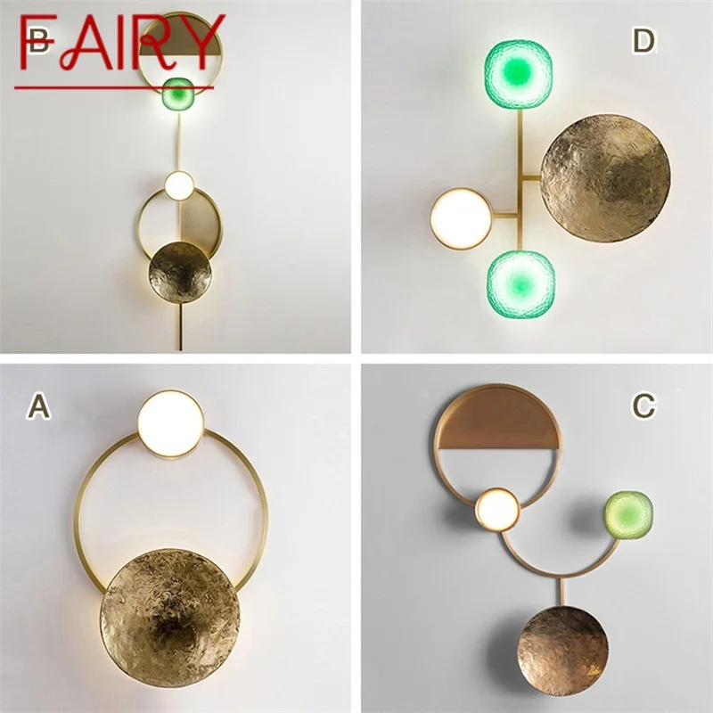 

FAIRY Modern Wall Sconce Gold LED Wall Lamps Fixture Luxury Creative Decorative For Home Bedroom Living Room Dining Room