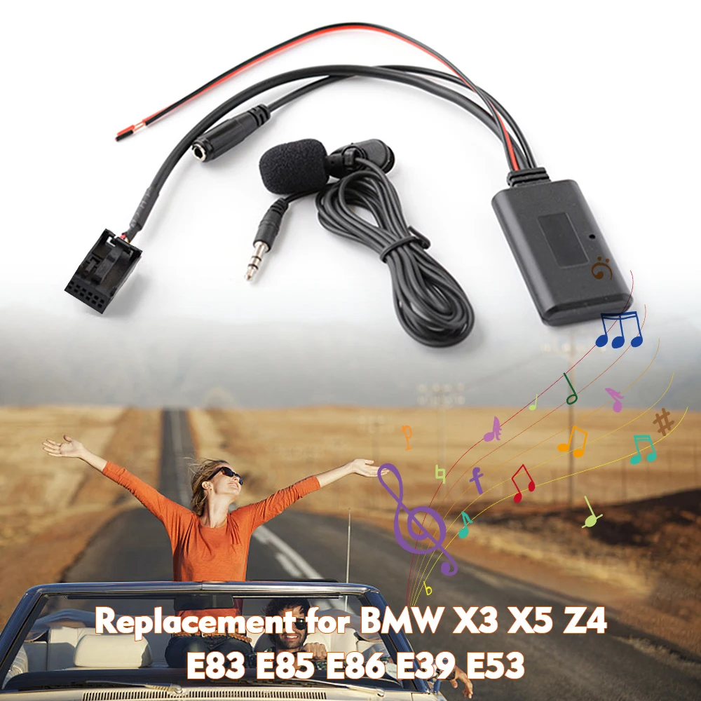 Автомобильные аксессуары адаптер для автомагнитолы BT + Адаптер микрофона AUX