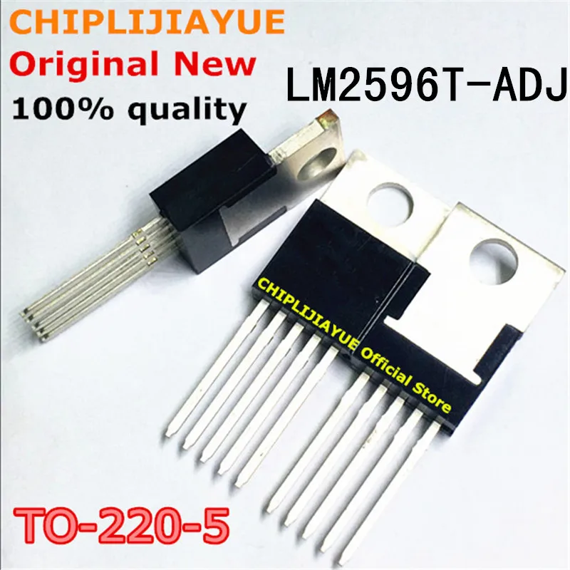 10 шт. LM2596T-ADJ TO220-5 LM2596T 2596 T LM2596 TO-220-5 Новый и оригинальный IC Чипсет | Электронные