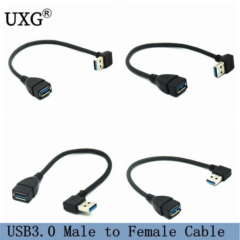 Удлинитель кабеля 90 градусов USB 3 0 внешний вид угол наклона 2 удлинитель быстрая