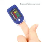 Пульсоксиметр на кончик пальца с ремешком, измеритель пульса и уровня кислорода в крови, цифровой светодиодный дисплей, высокая точность