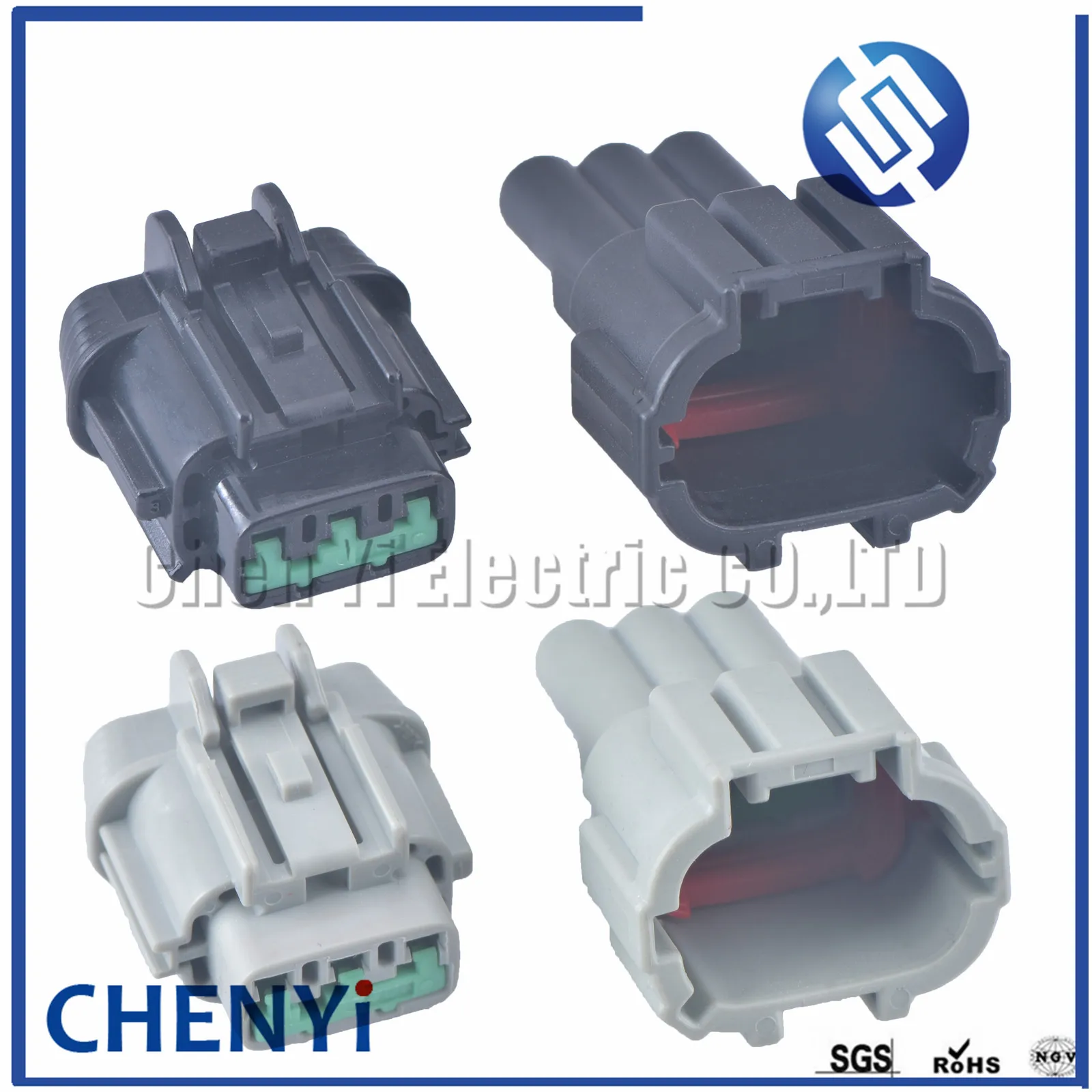 Корректор разъема датчика sumitomo KUM 3 Pin, штекер фары PB295-03120 PB295-03020 для Nissan 6185-0868 6185-0869, 1 комплект