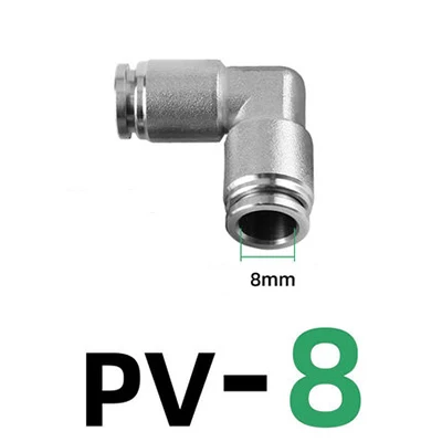 

Металлическая пневматическая муфта PU PV PE PY 304
