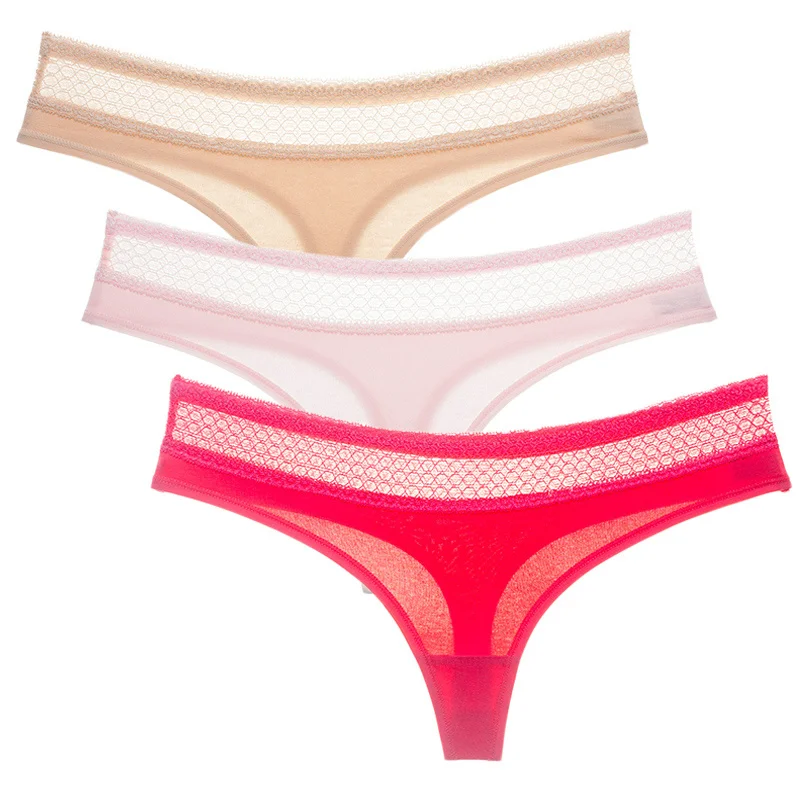 Стринги нижнее белье хлопковые трусики женские стринги сексуальные размера плюс