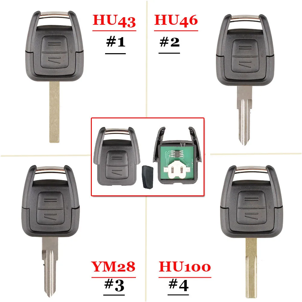 XNRKEY 2-кнопочный дистанционный ключ для OPEL/VAUXHALL автомобильный Vectra Zafira Omega Astra CE0682 433