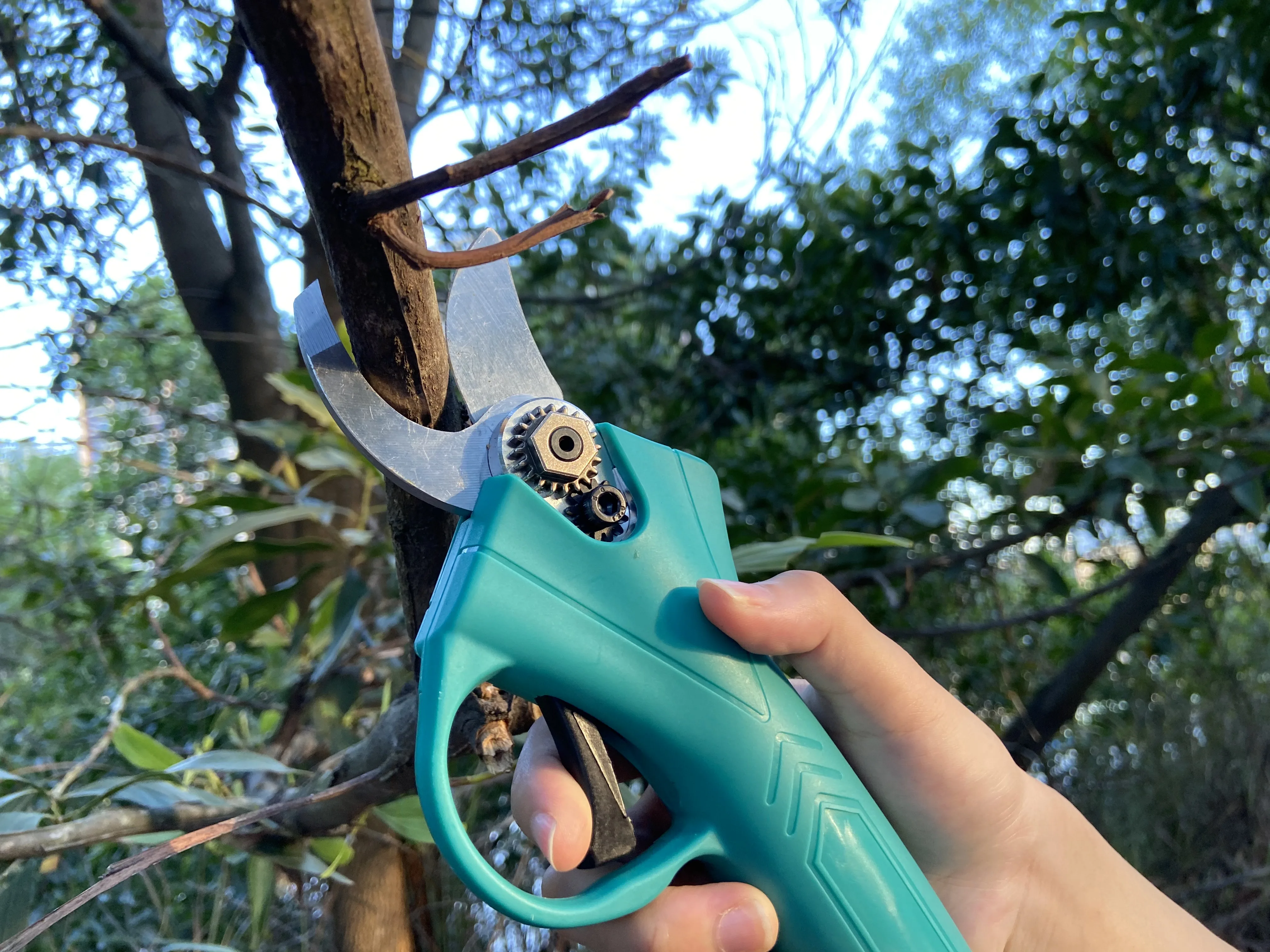 Высокое качество беспроводные электрические секаторы 21V ветка дерева секатор 25